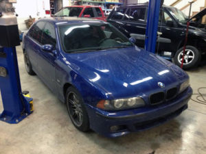 BMW that needs repairs and servicing