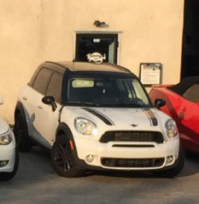 Mini Cooper that needs service and repair