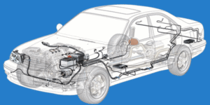 Automotive electrical repair system diagram