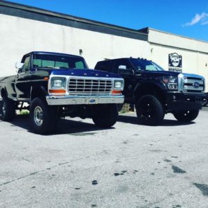 Old and New Trucks