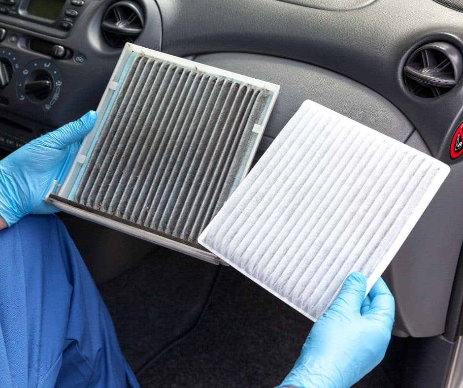 Car Air Filter Replace